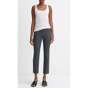 Vince Women Large Stitch Front Seam Ponte Legging Side Zip Office Workwear